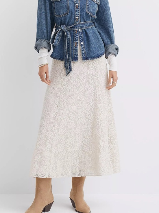 LOFT Dresses & Skirts - LOFT Floral Lace Maxi Skirt